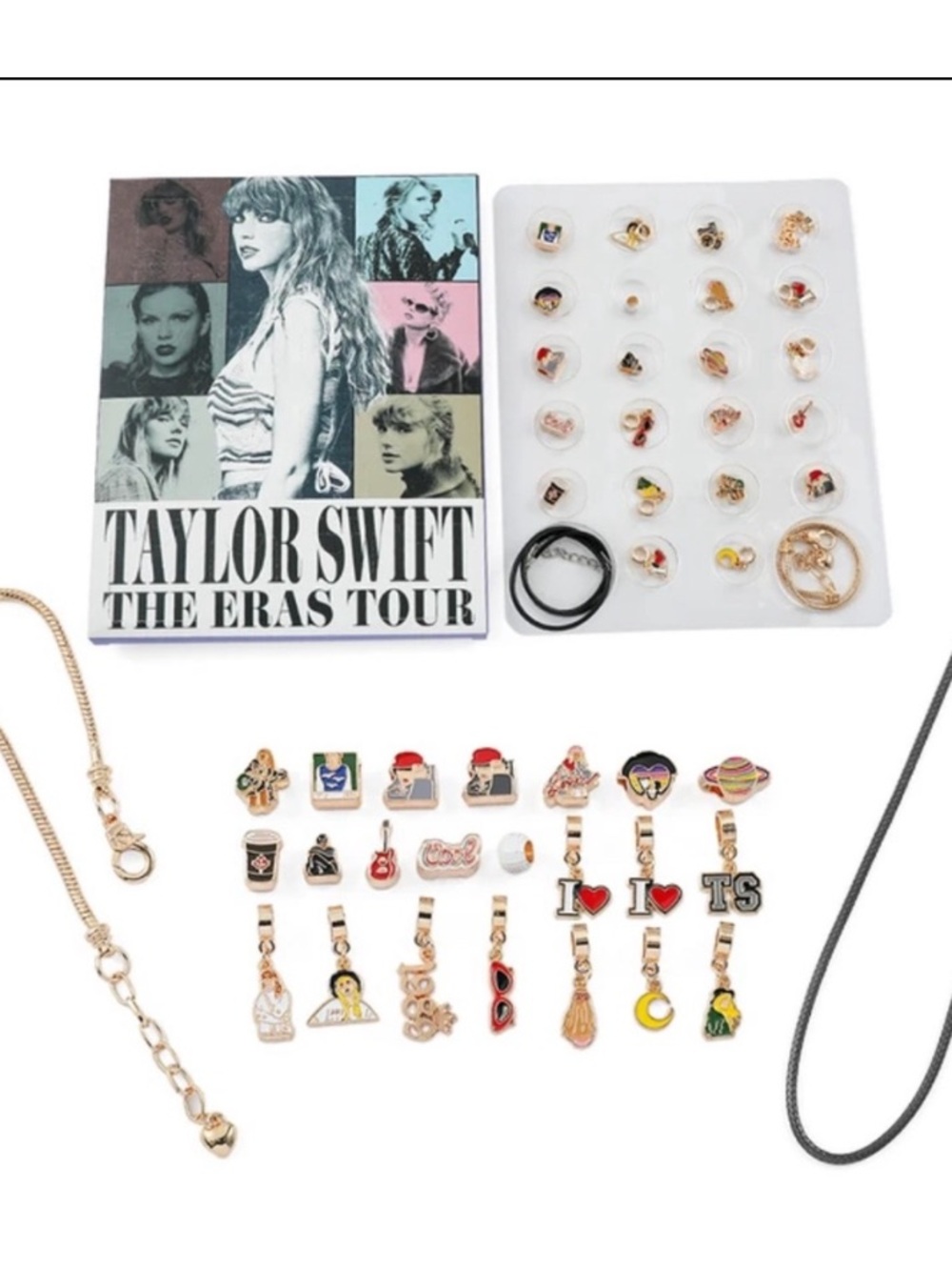 The Eras Tour Taylor Swift Charm Bracelet Advent Calendar set - Picture 4 of 4
